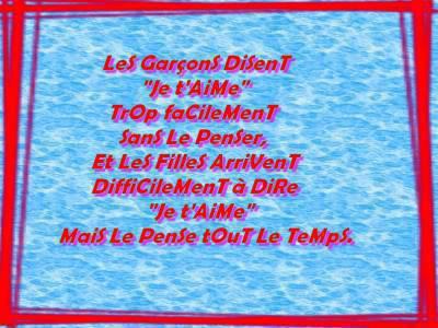 je t'aime