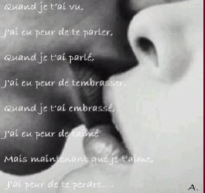 peur de te perdre